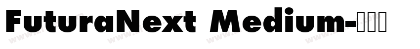 FuturaNext Medium字体转换